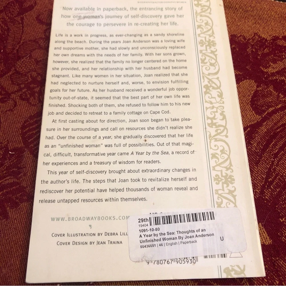 A Year by the Sea - paperback book By Joan Anderson - Cape Cod